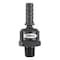 Legacy Air Tool Ball Swivel Connector, 3/8in Hose Barb, 1/4in MNPT, bulk A1640ABS-X - alternate 2